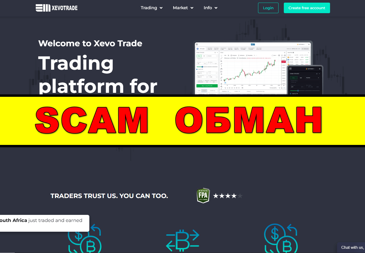 xevotrade.com